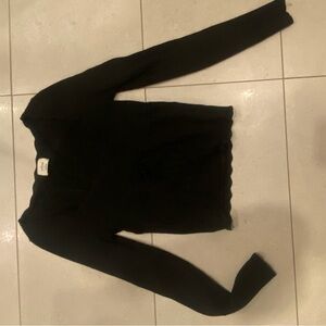Wilfred Black Knit Top